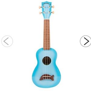 Kala soprano dolphin ukulele light blue